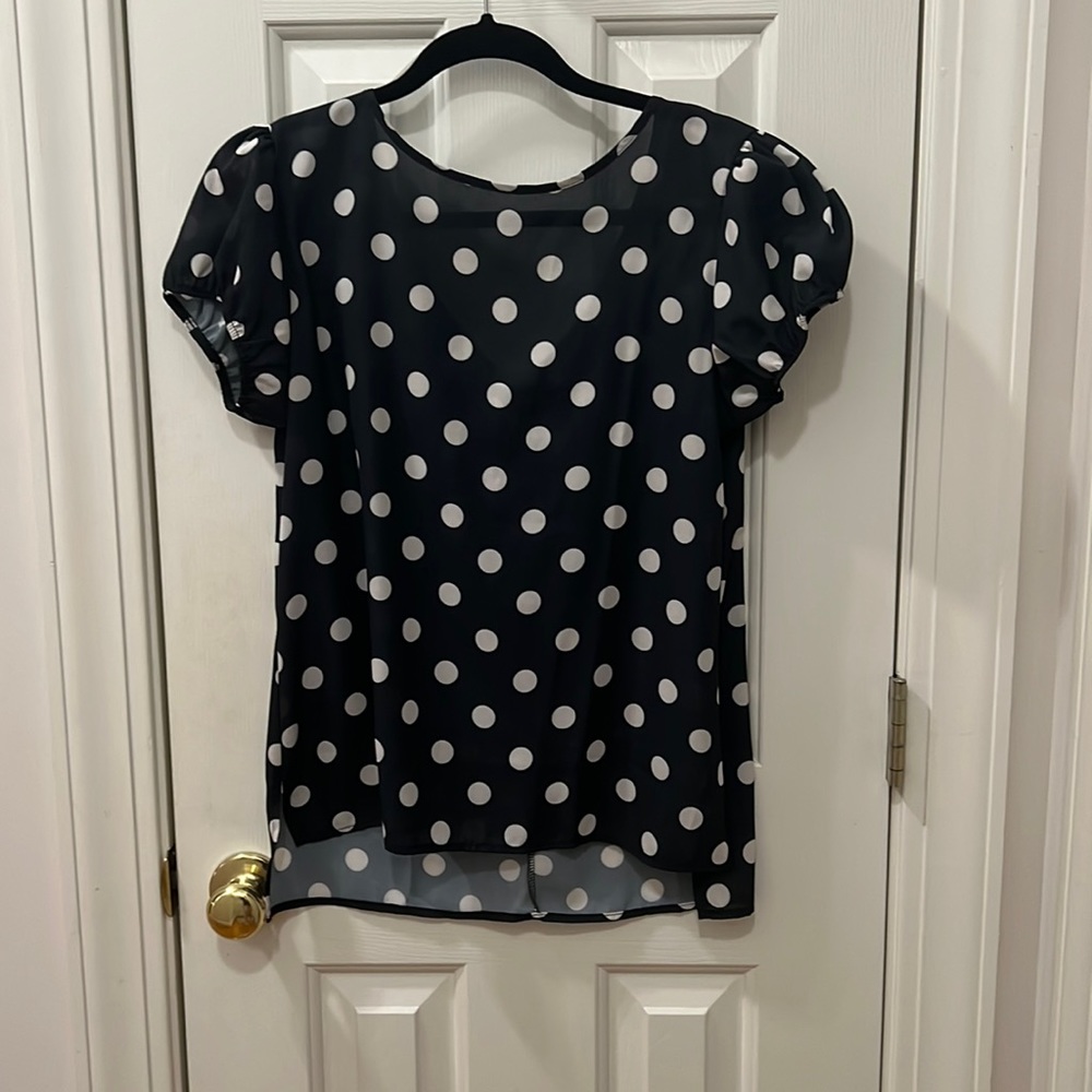 New York and Company Bow Shirt. NWOT